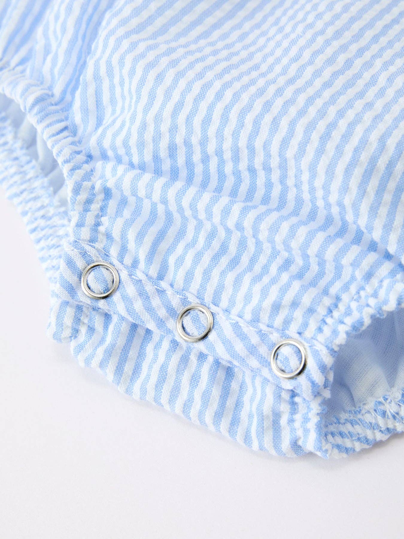 Summer Whale Embroidery Baby Boys Jonjon Stripe Romper Rylee Faith Designs