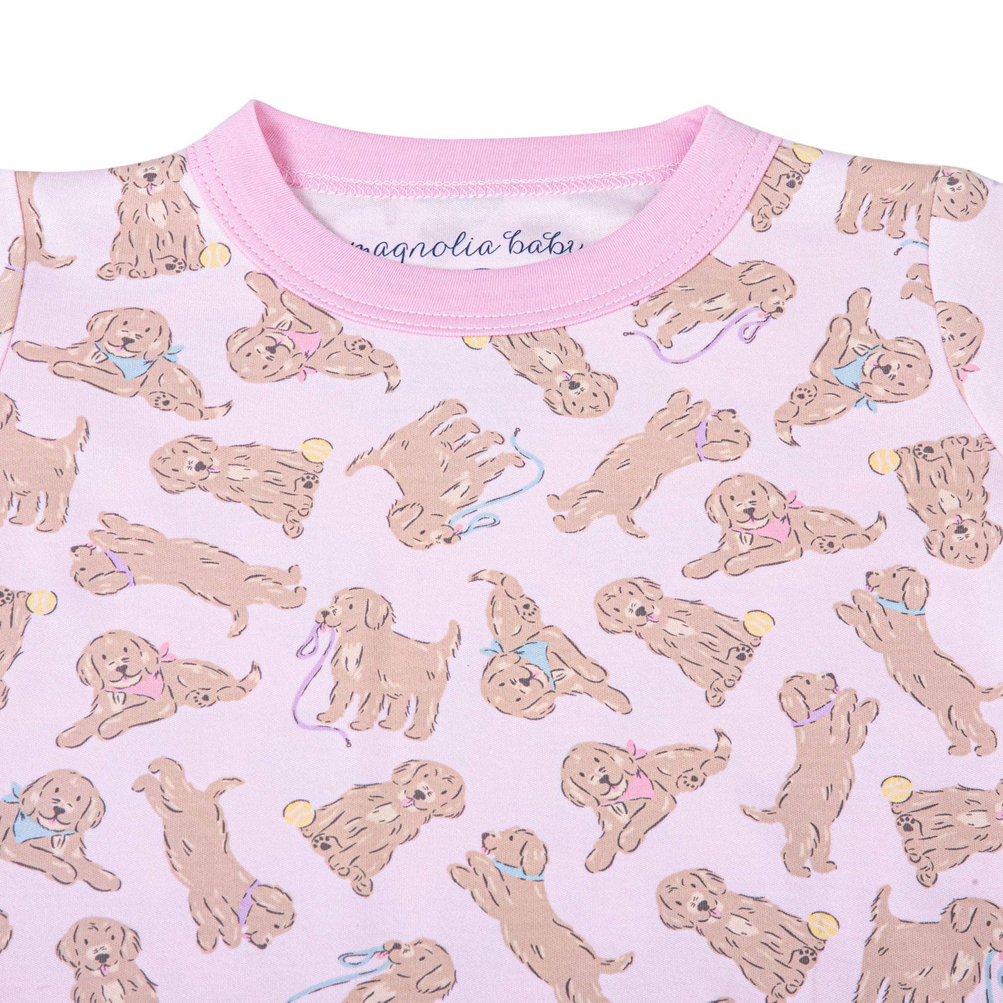 Blush Harvey Retriever Dreams Pajamas