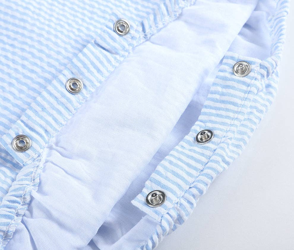 Seaside Seersucker Bubble Lowcountry Littlewear