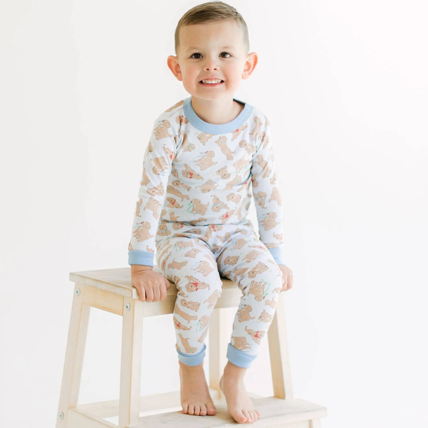 Sky Harvey Retriever Dreams Pajamas Magnolia Baby