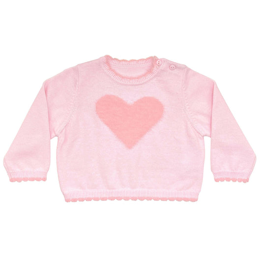 Heart Aflutter Knit Sweater