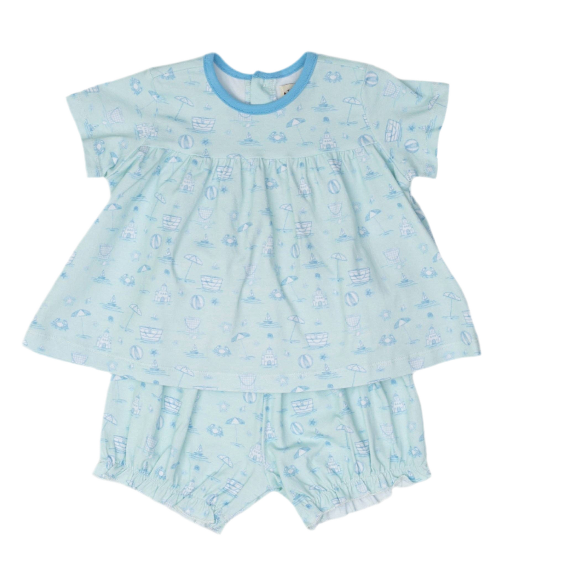 Boardwalk Bloomer Set Lowcountry Littlewear