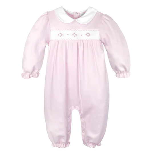 Smocked Flower Knit Longall Lowcountry Littlewear