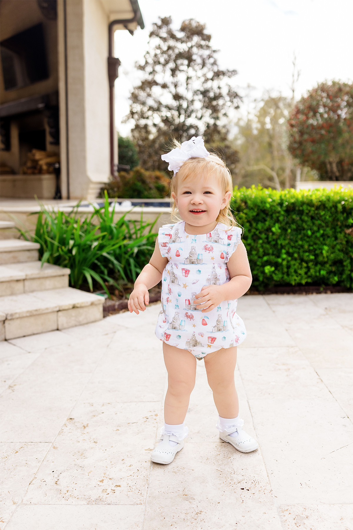 Seaside Treasures Organic Bubble Romper