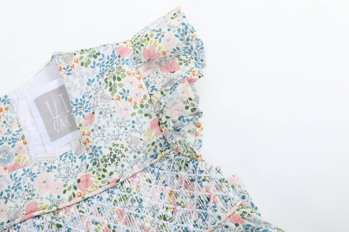 Blossom Breeze Smocked Flutter Dress Lowcountry Littlewear