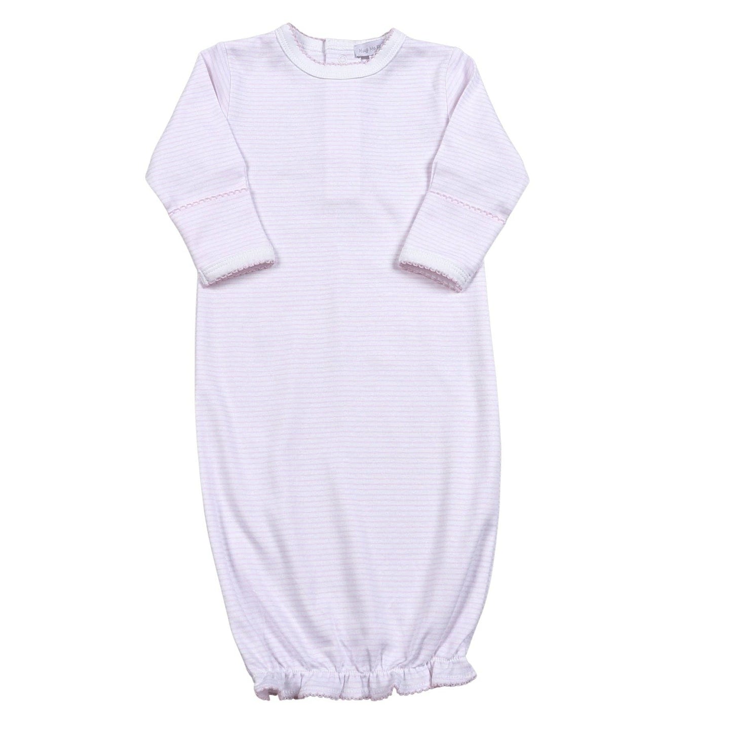 PST-219 PINK STRIPES PIMA GOWN Hug Me First