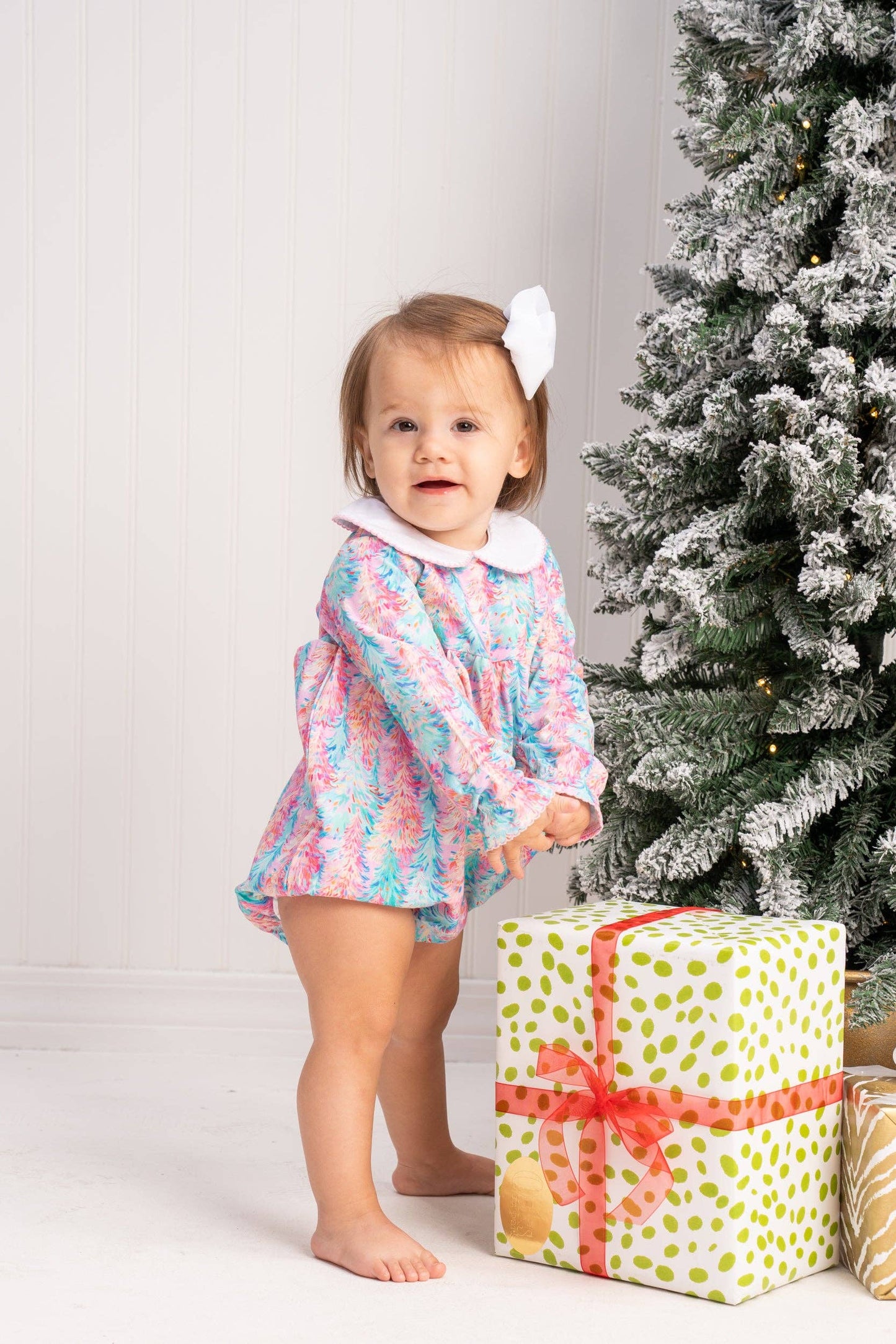 Millie Holiday Tree Bubble Lowcountry Littlewear