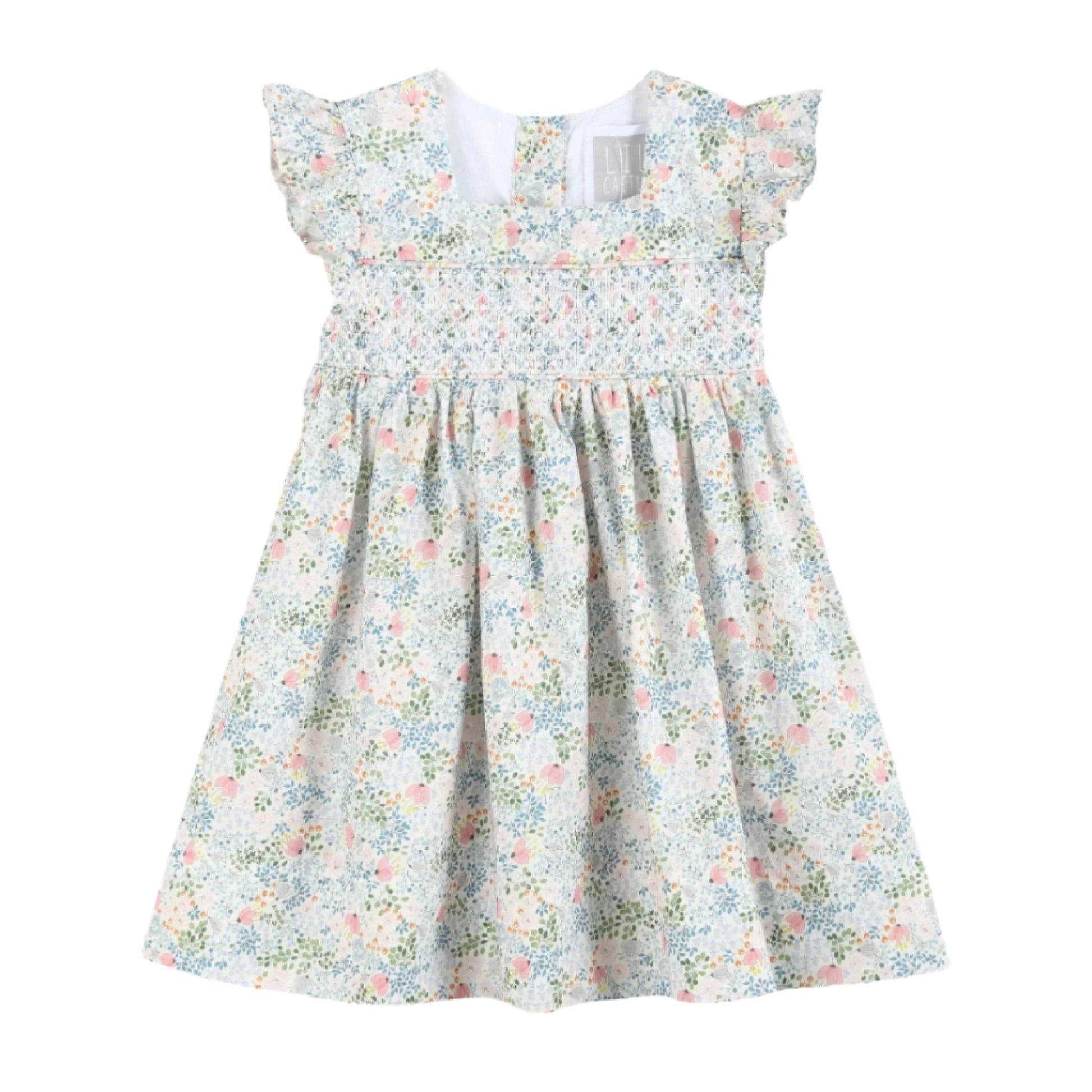 Blossom Breeze Smocked Flutter Dress Lowcountry Littlewear