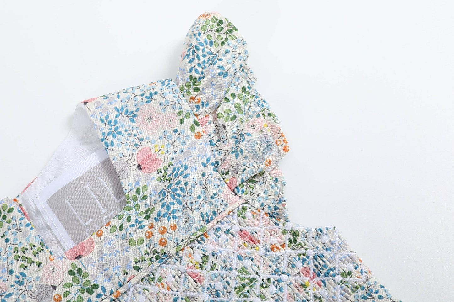 Blossom Breeze Smocked Romper Lowcountry Littlewear