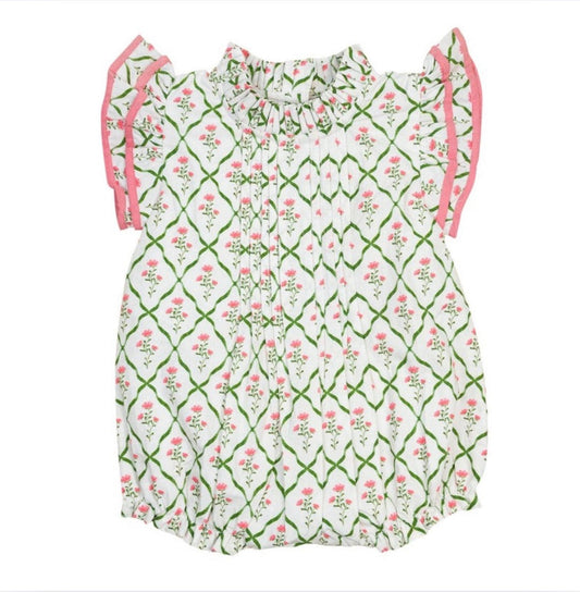 Pink Marigold Bubble Smockingbird