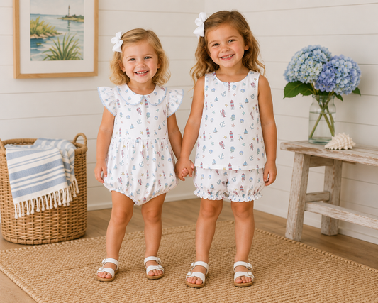 Nantucket Bloomer Set City Beautiful Childrens Boutique
