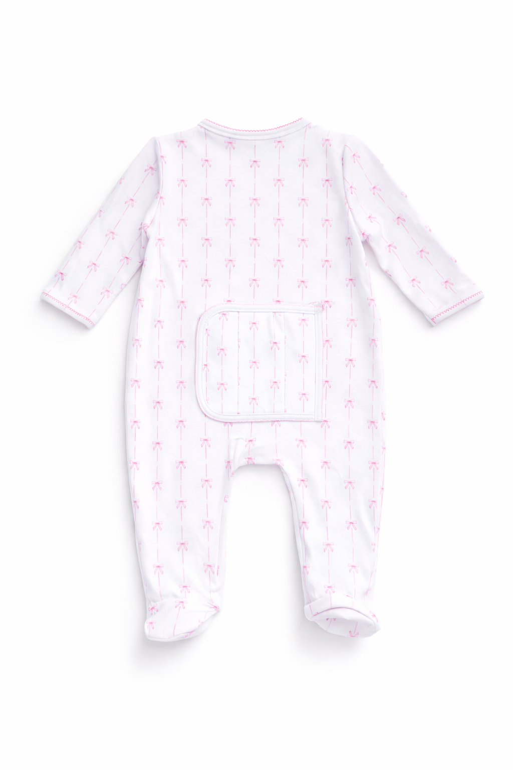 Amelia's Classics Zip Flap Footie Magnolia Baby