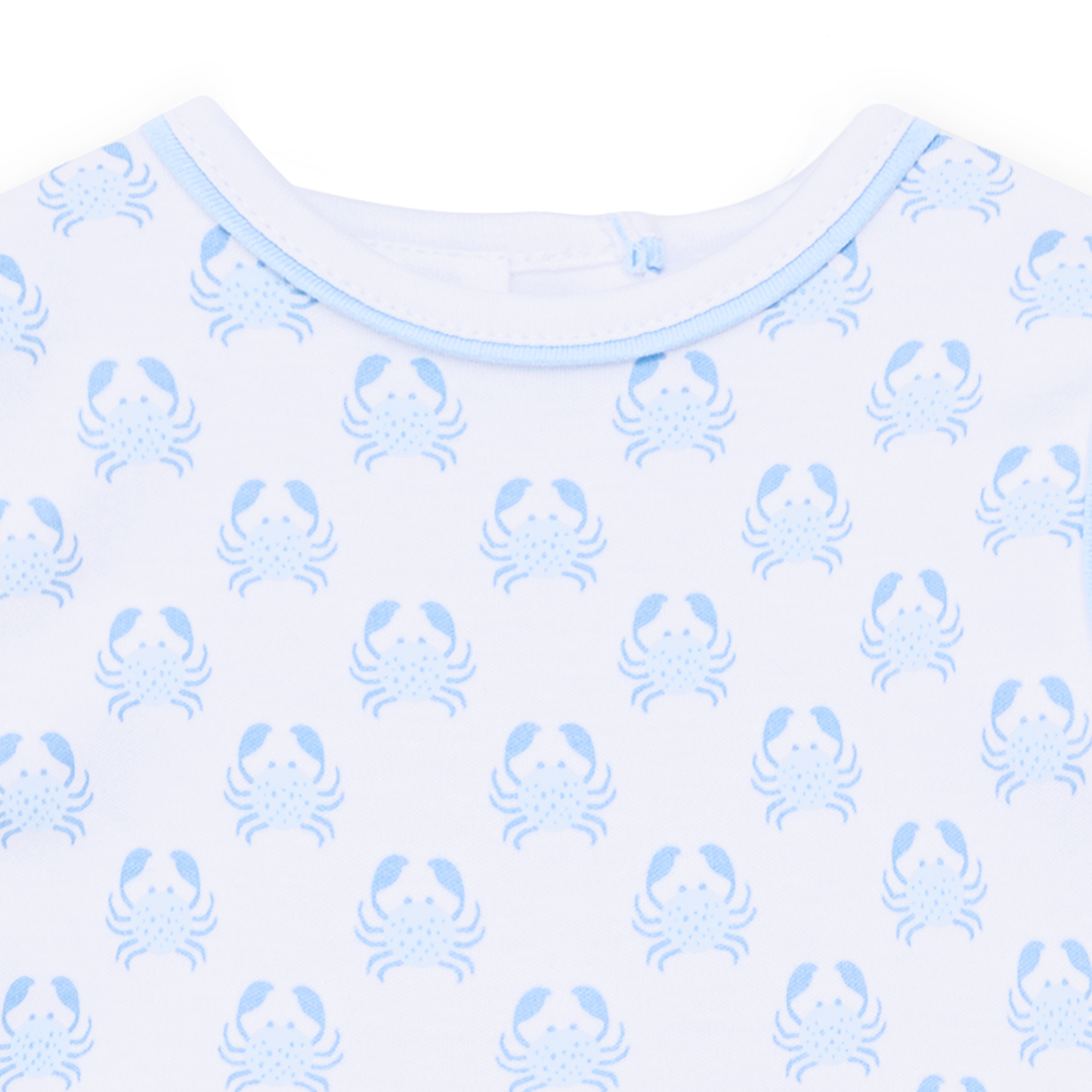Little Crawlers Print Bubble - Light Blue Magnolia Baby