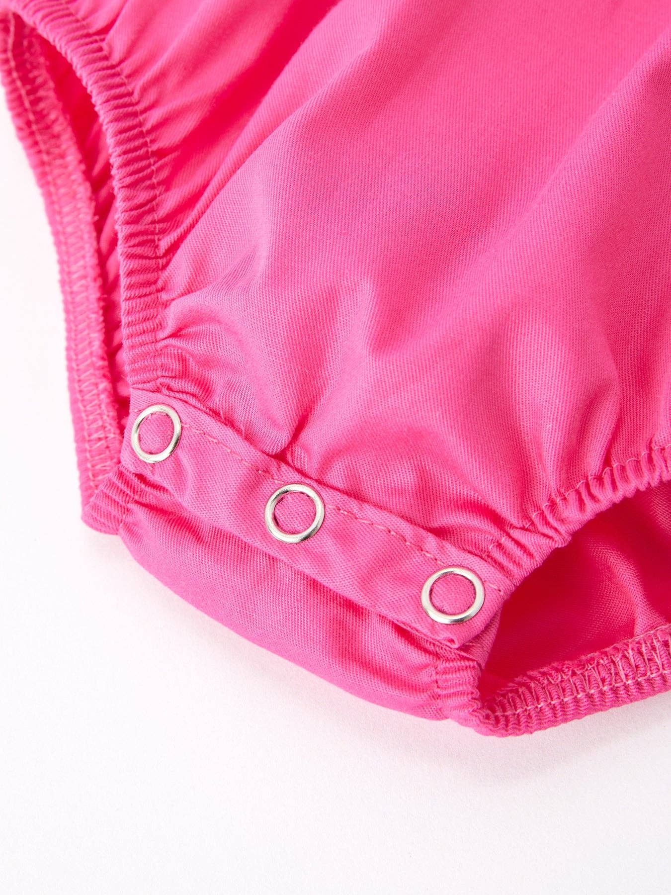 Hot Pink Bow Bubble Lowcountry Littlewear