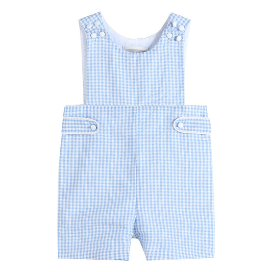 Light Blue Gingham Jon Jons Lowcountry Littlewear