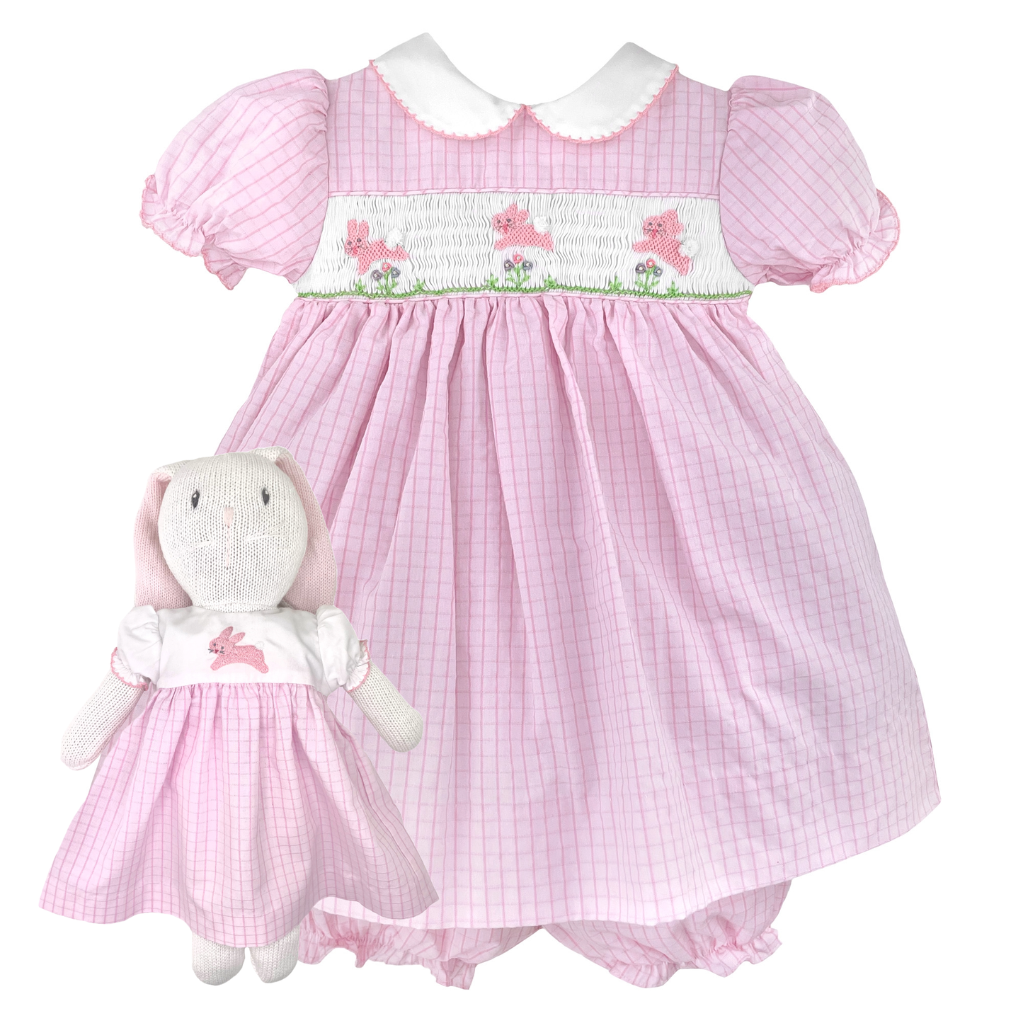 Lilah Smocked Bunny Dress