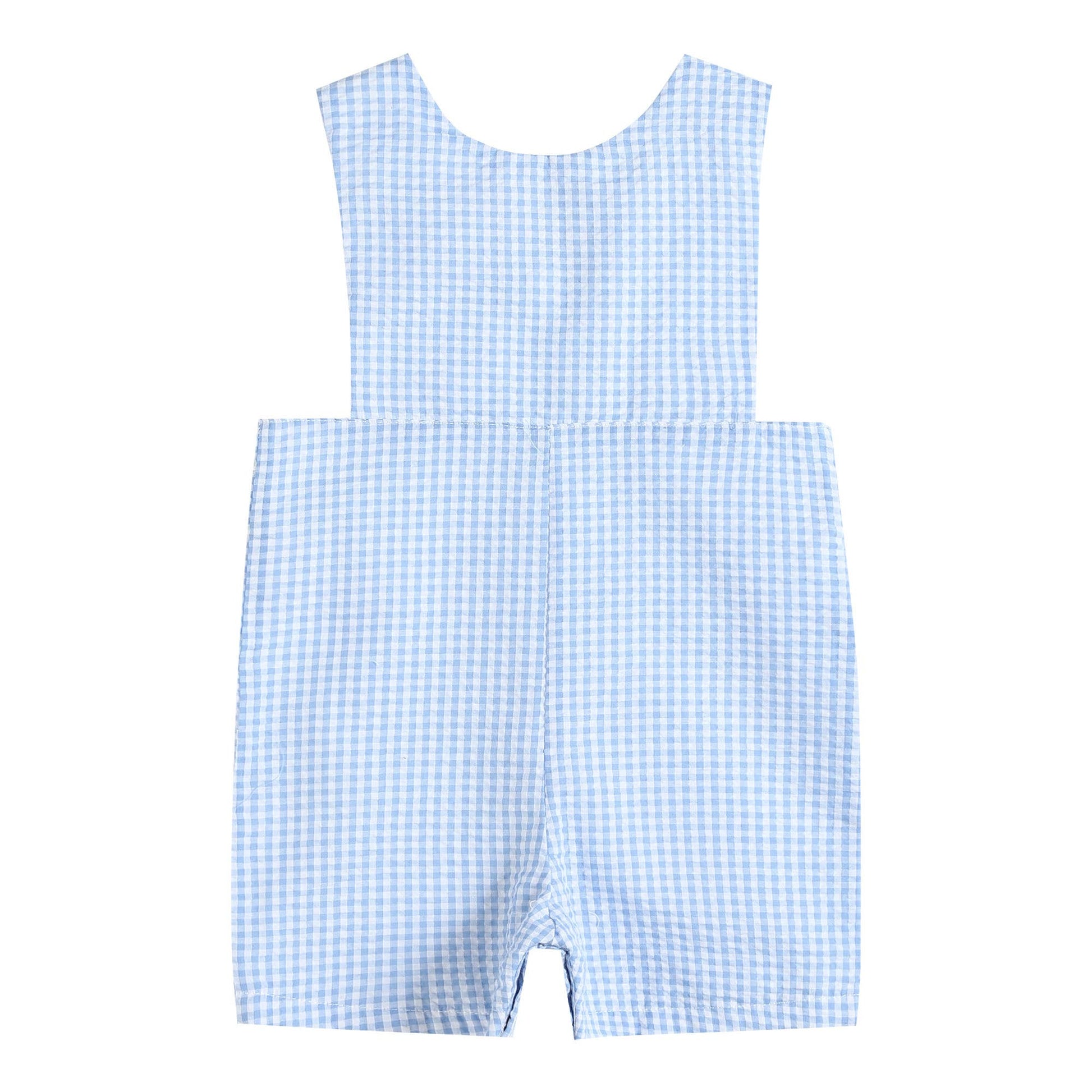 Light Blue Gingham Jon Jons Lowcountry Littlewear