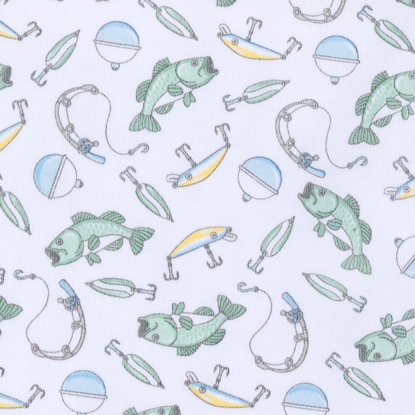 Hook, Line and Sinker Long Pajamas Magnolia Baby