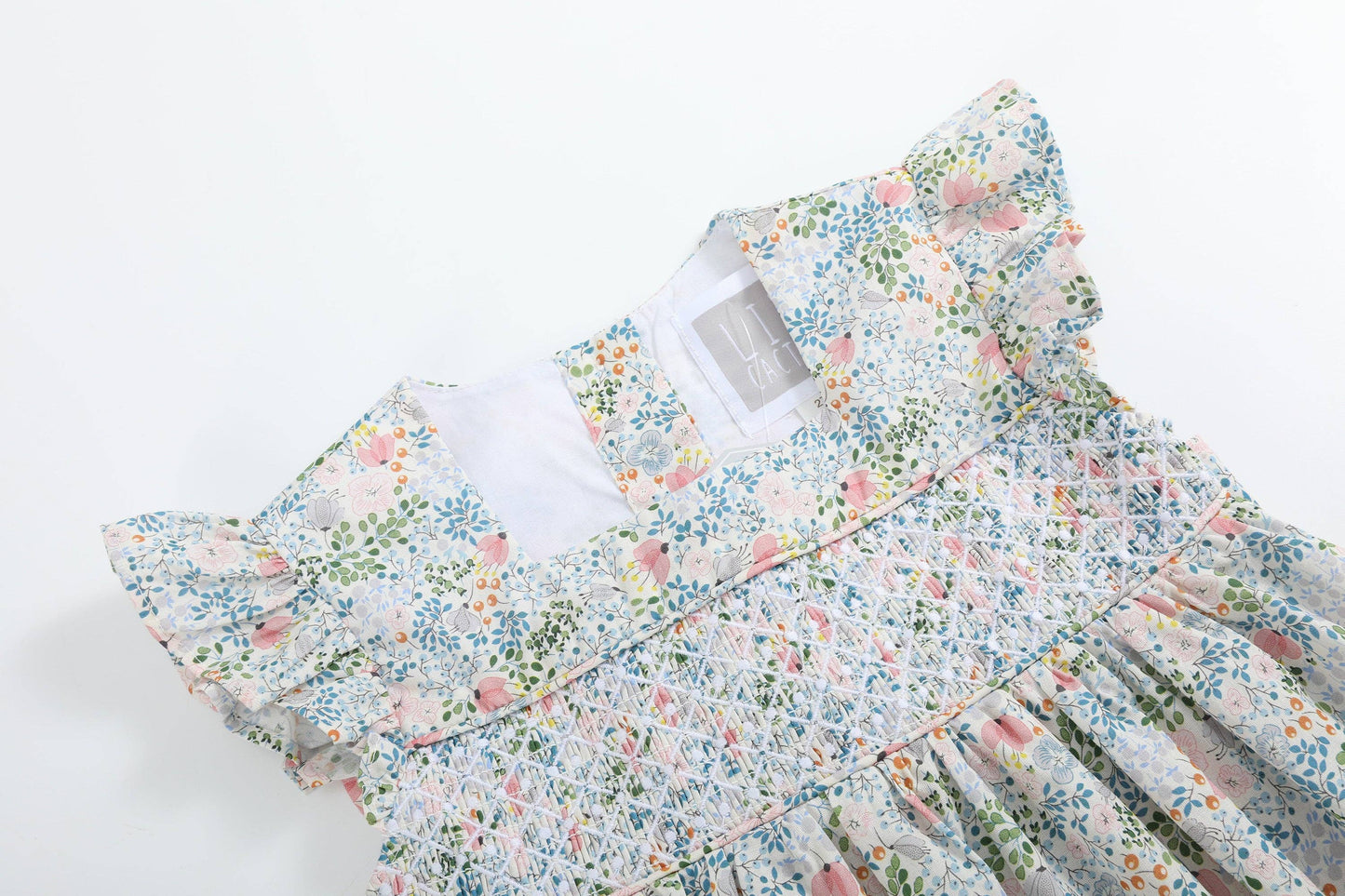 Blossom Breeze Smocked Flutter Dress Lowcountry Littlewear