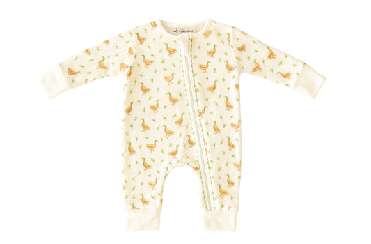 Meadowland Mallards Zip Playsuit Magnolia Baby