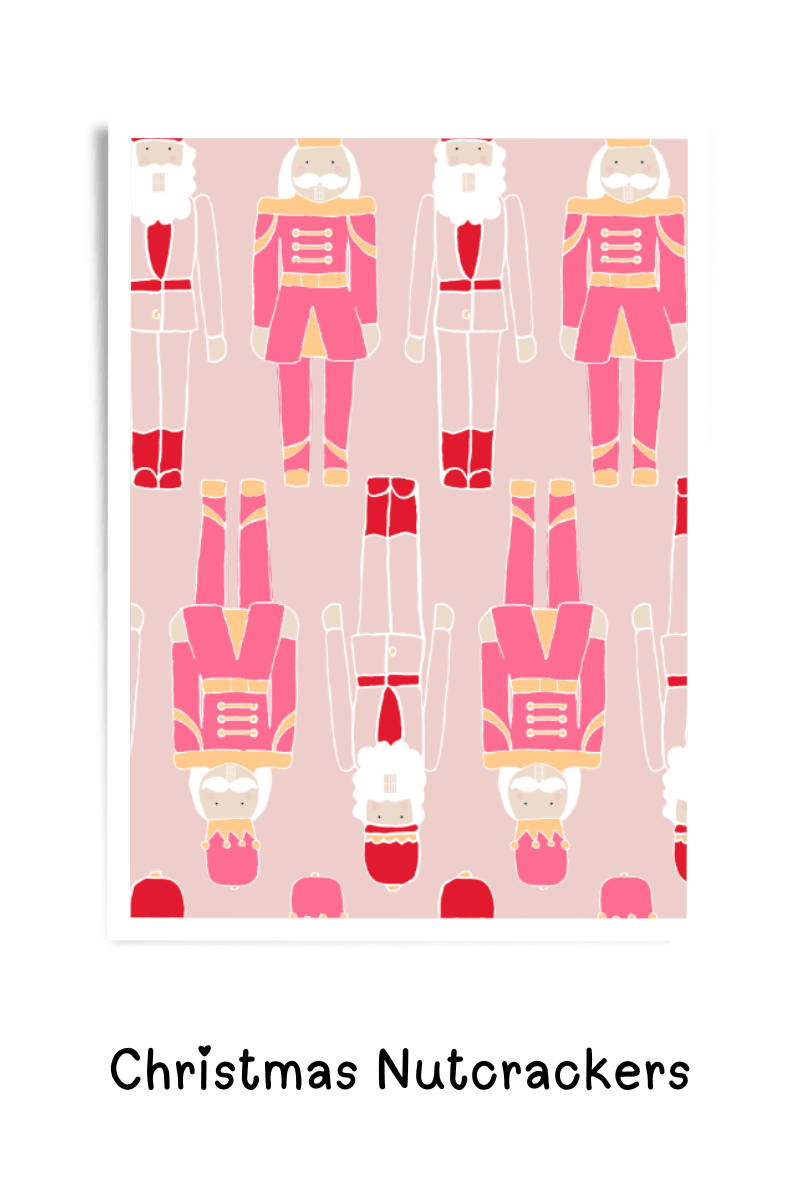 Pink Nutcrackers Two Piece Set PB & Grape