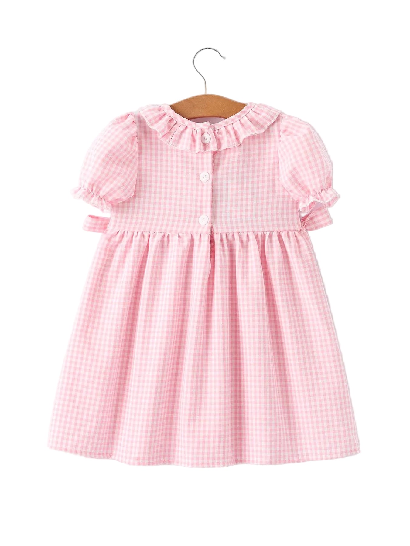 Girls Summer Crocodile Embroidered Smocked Dress Rylee Faith Designs