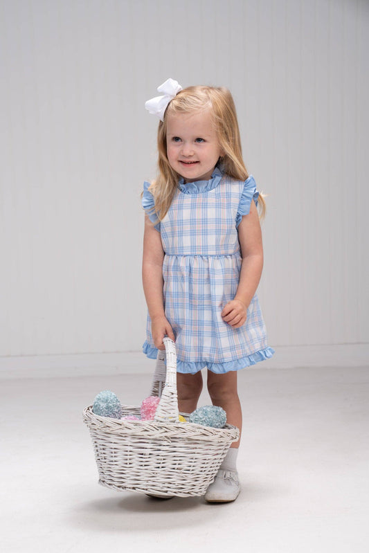 Charlotte Plaid Bloomer Set