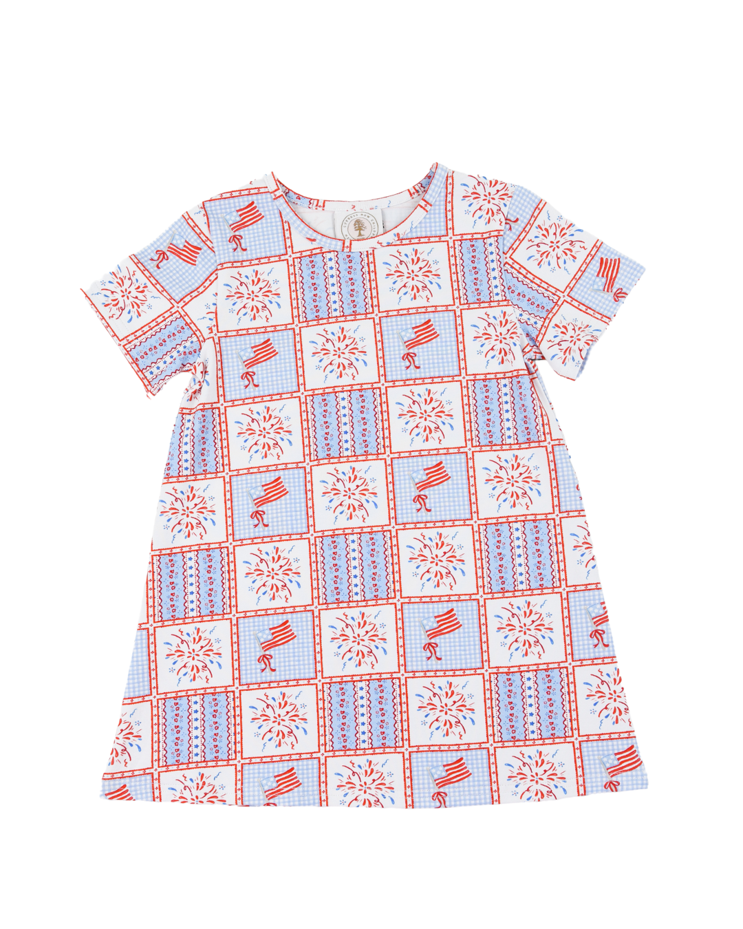 Patriotic Patchwork Susie Swing Dress Cypress Row Childrens