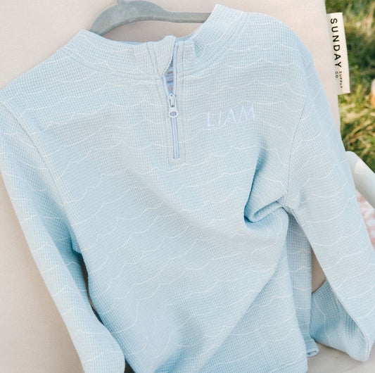 Making Waves Quarter Zip Henry Drew Collection