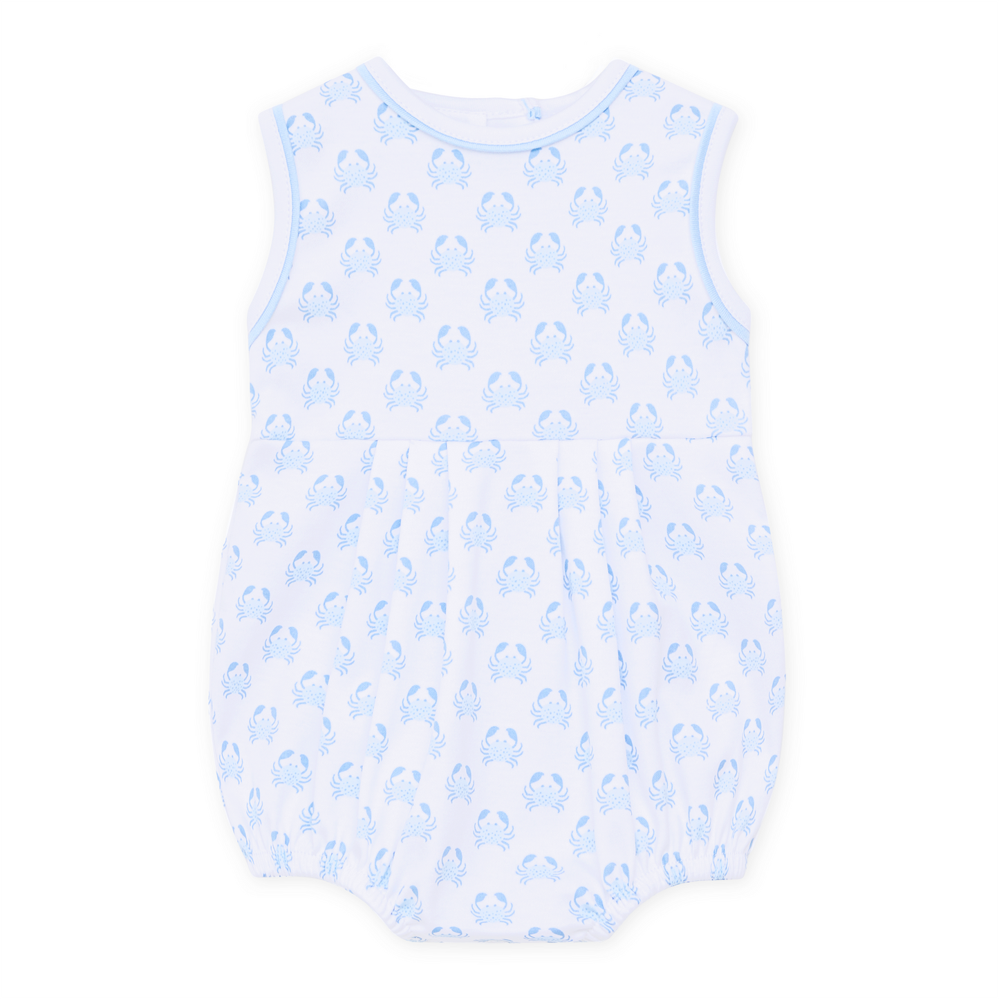 Little Crawlers Print Bubble - Light Blue Magnolia Baby