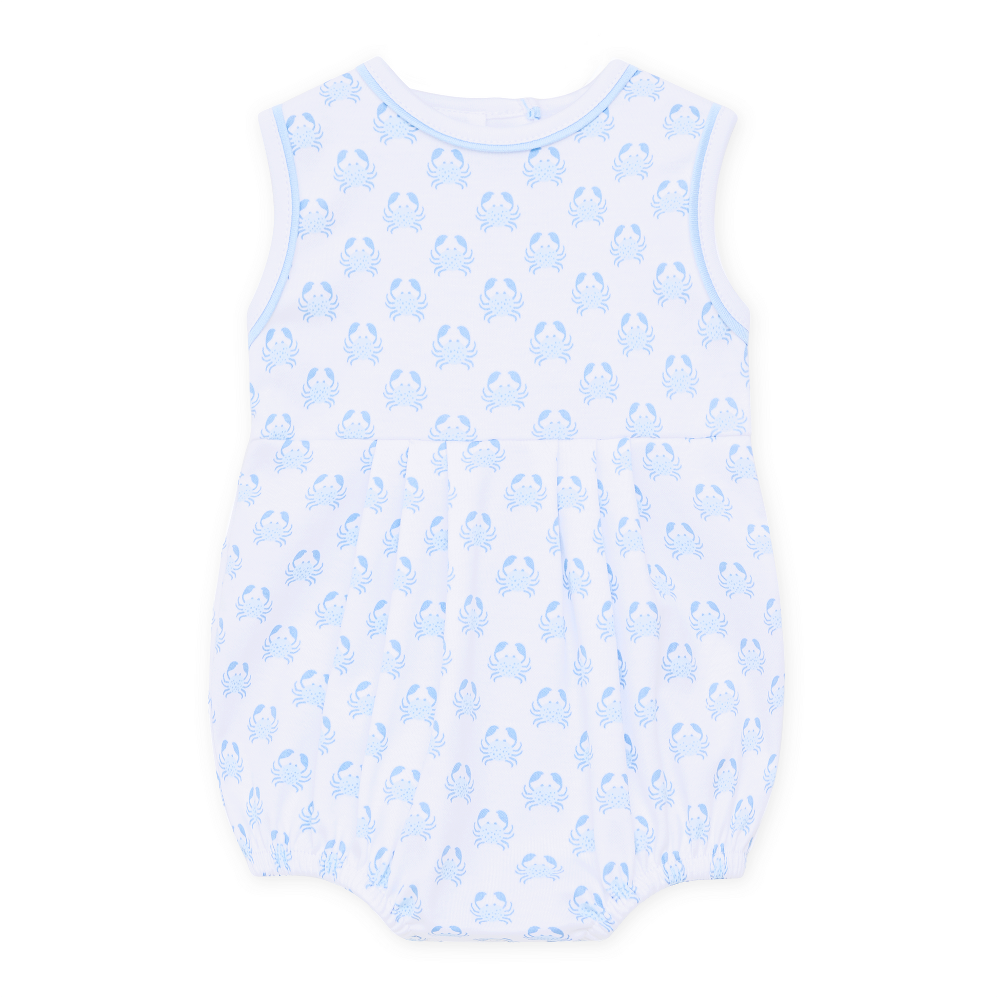 Little Crawlers Print Bubble - Light Blue Magnolia Baby
