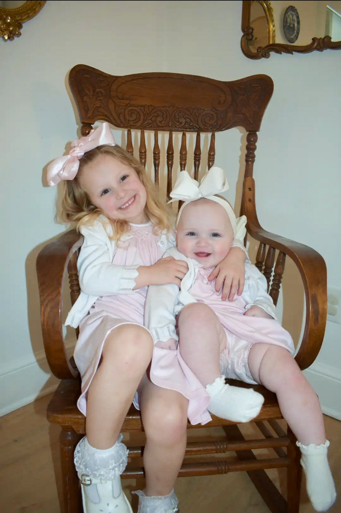 Sweet Blush Smocked Dress Magnolia Baby