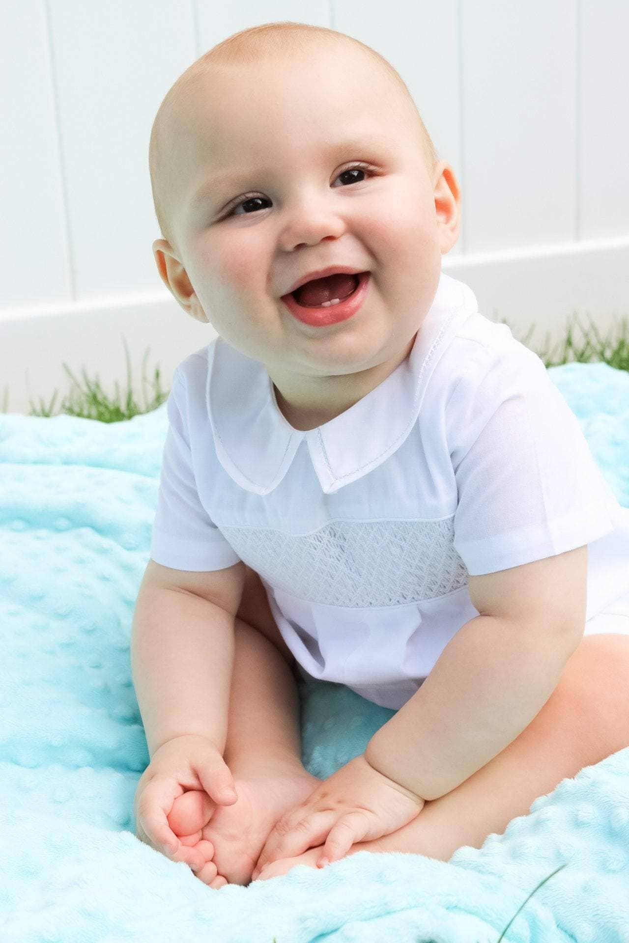 Sweetgrass Smocked Romper