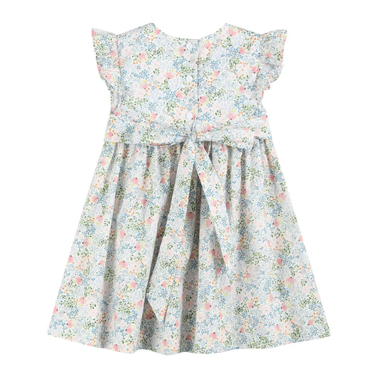 Blossom Breeze Smocked Flutter Dress Lowcountry Littlewear