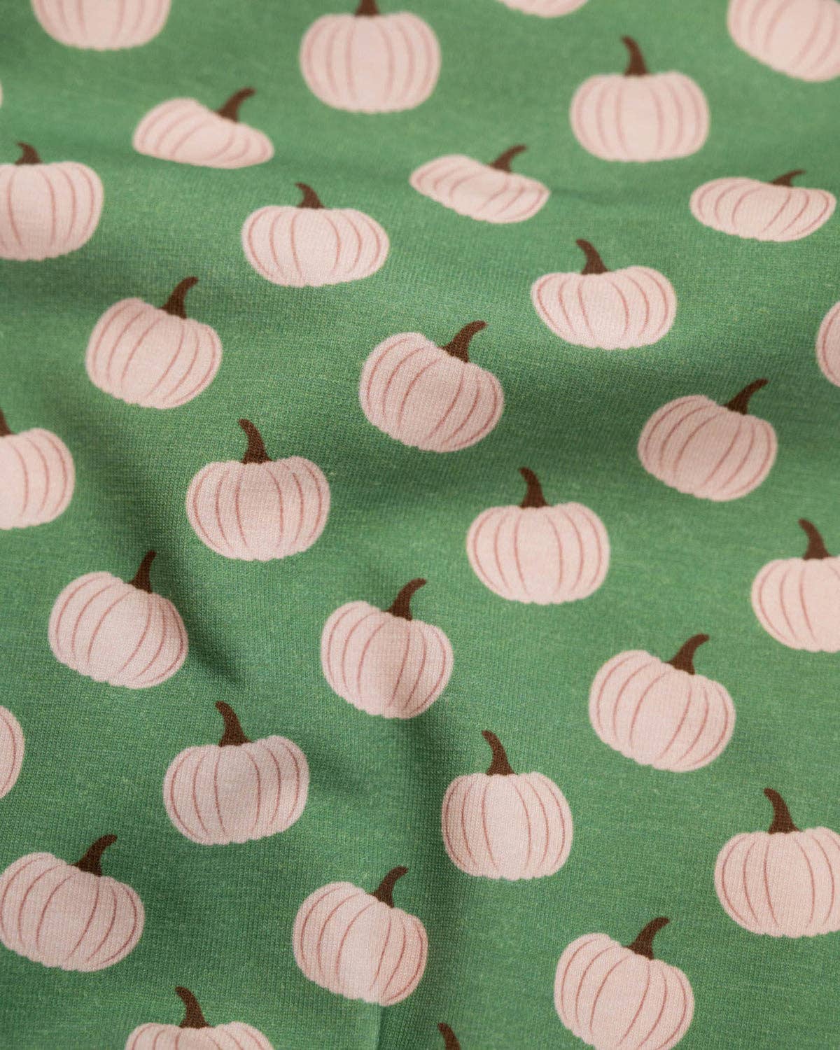 Sage Green Pumpkin Knit Shortall Smockingbird