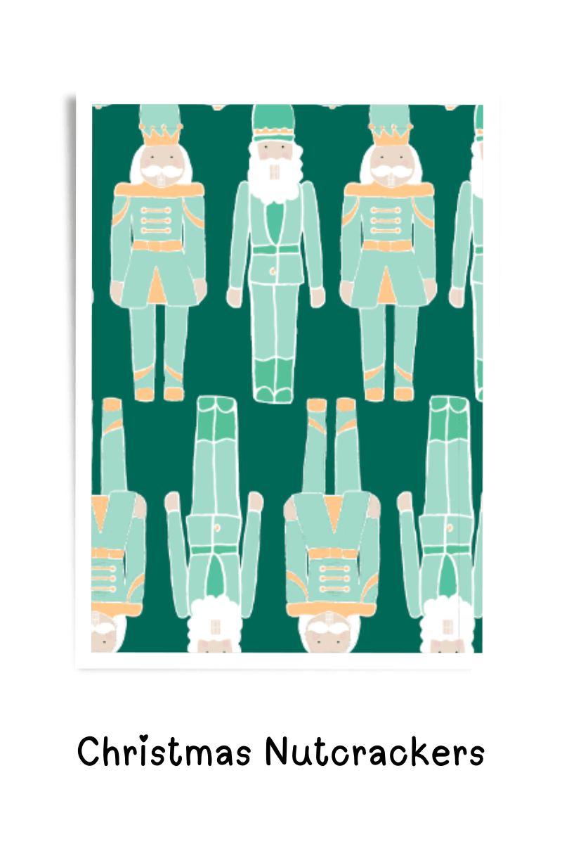 Green Nutcrackers Two Piece Set PB & Grape