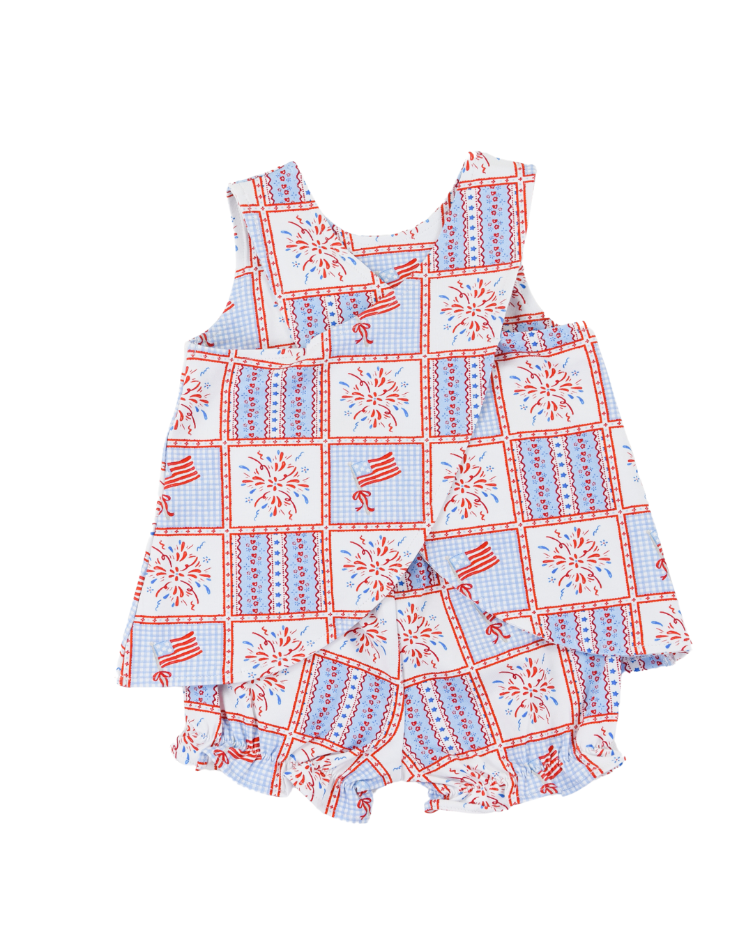 Patriotic Patchwork Cassidy Crossover Set Cypress Row Childrens