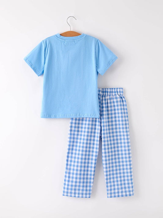 Lowcountry Pumpkin Boys Set Lowcountry Littlewear