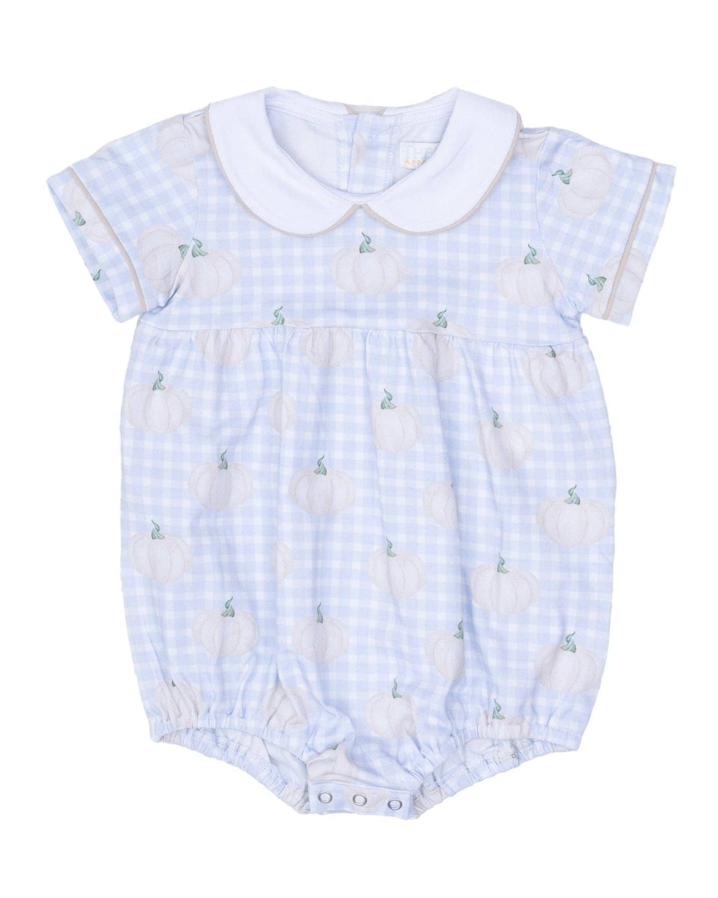 Hank Pumpkin Patch Plaid Bubble The Oaks Apparel Company