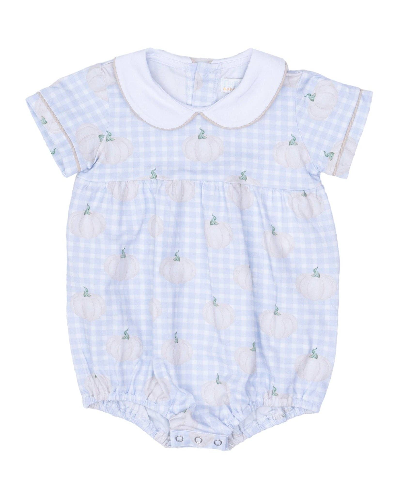 Hank Pumpkin Patch Plaid Bubble The Oaks Apparel Company