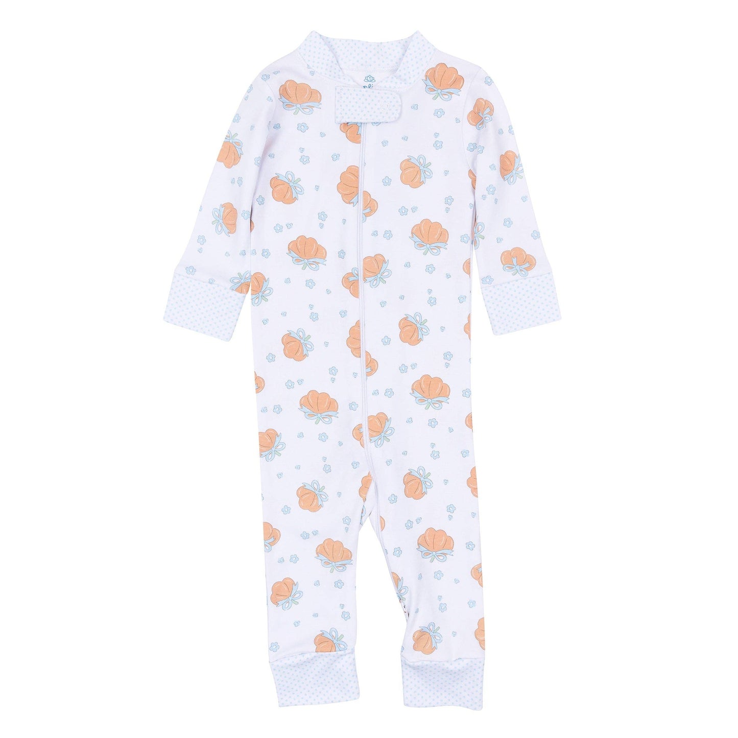 Prettiest in the Patch Zip Pajamas Magnolia Baby