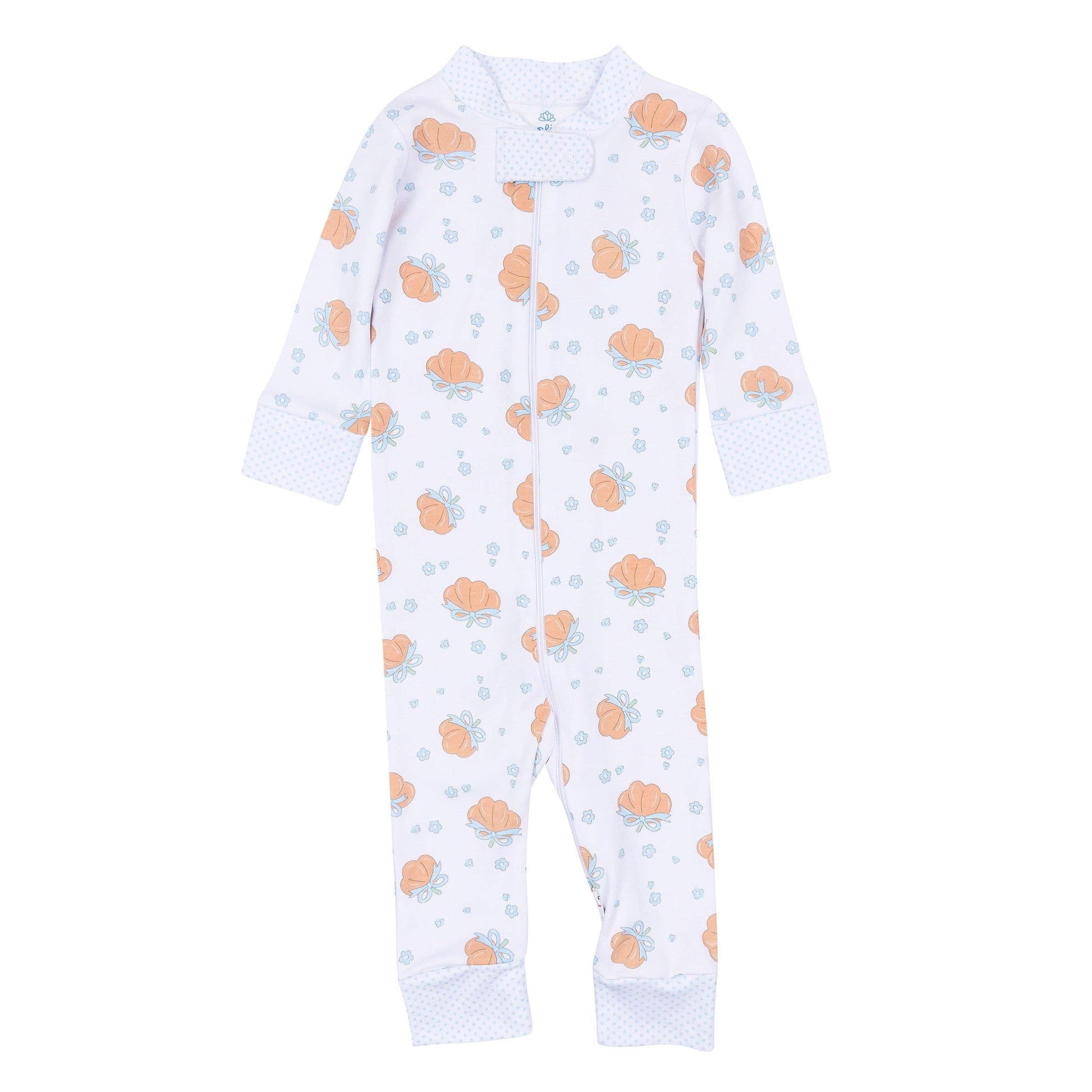 Prettiest in the Patch Zip Pajamas Magnolia Baby