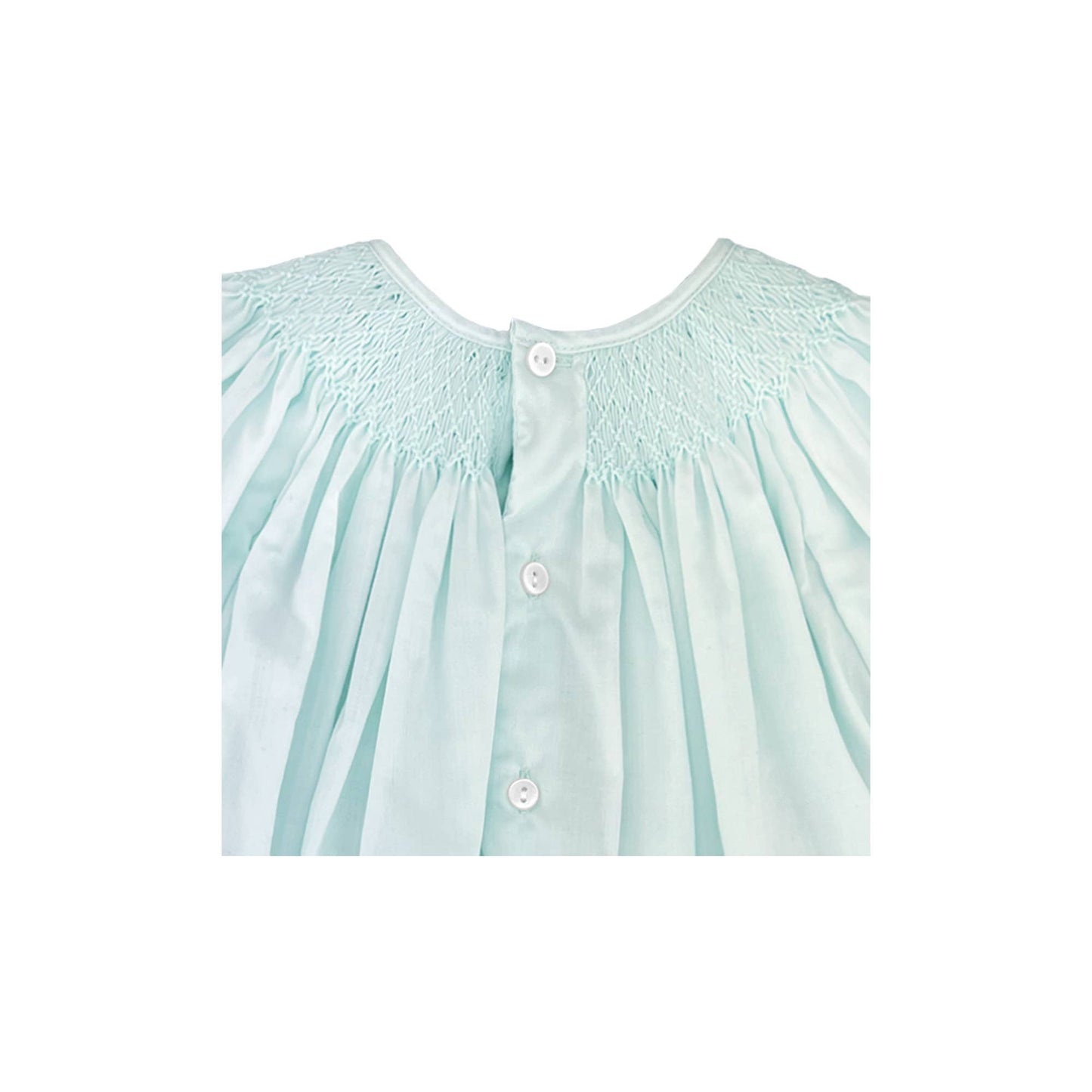 Smocked Daygown with Raglan Embroidery Petit Ami & Zubels