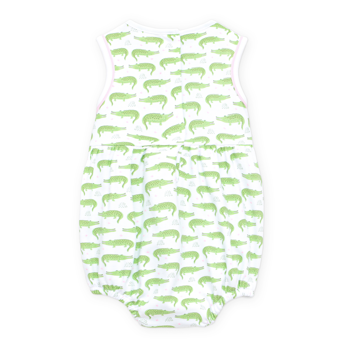 Bayou Baby Print Bubble - Pink Magnolia Baby