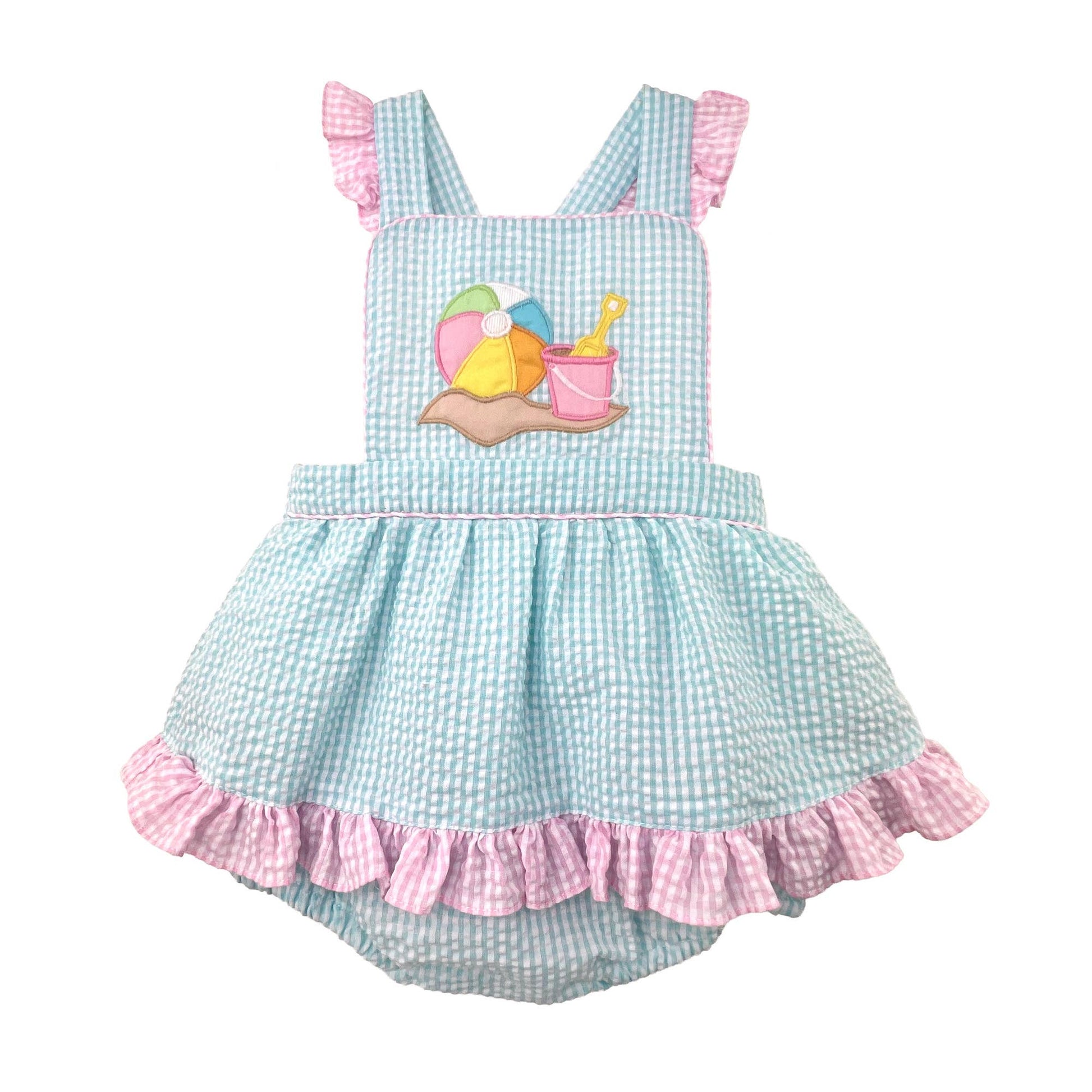 Sunbubble with Overlay Skirt & Beach Applique Petit Ami & Zubels
