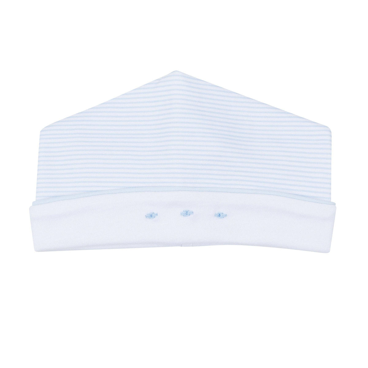 Benjamin Hand-Embroidered Hat - Light Blue Magnolia Baby