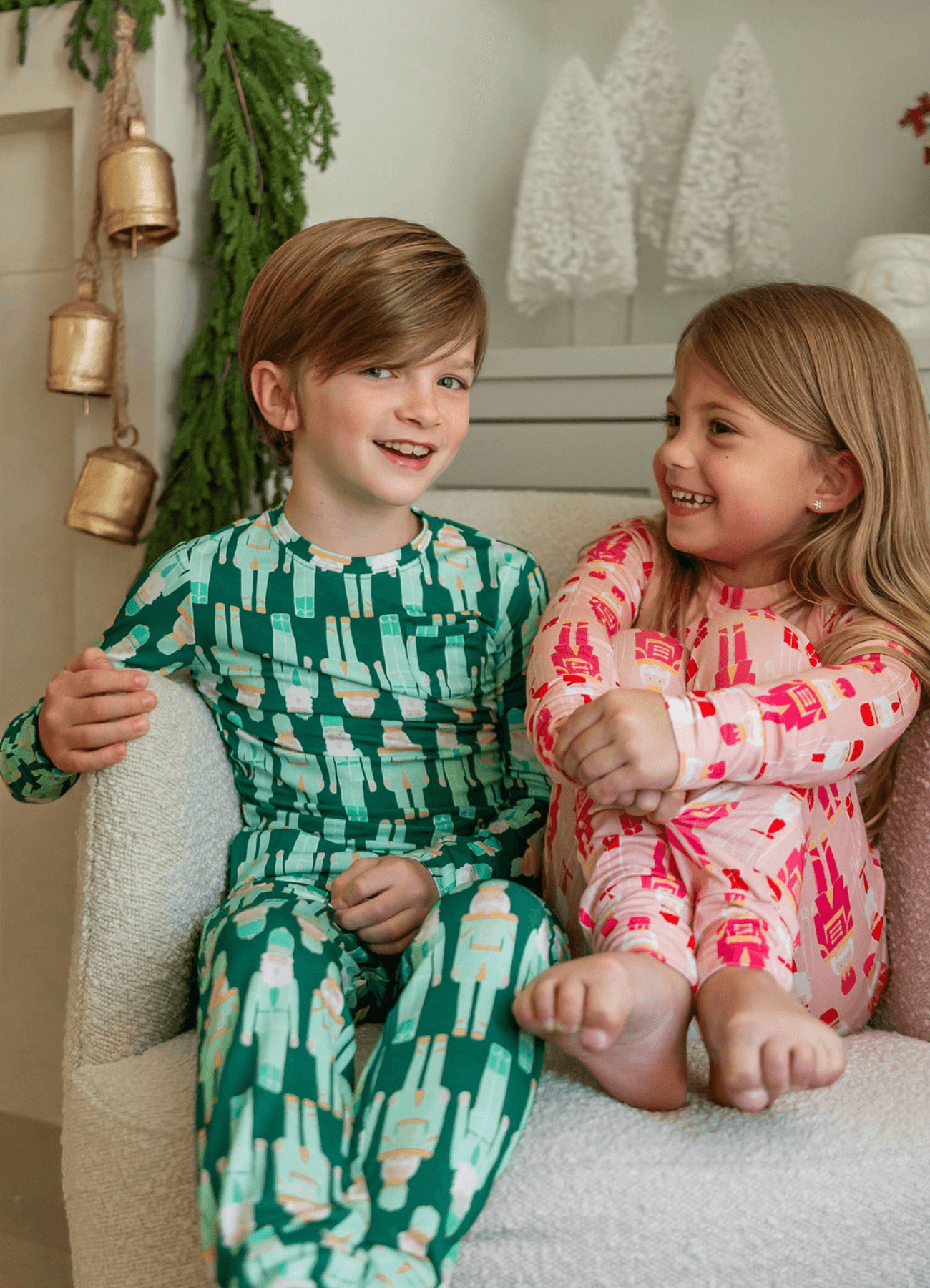 Green Nutcrackers Two Piece Set PB & Grape