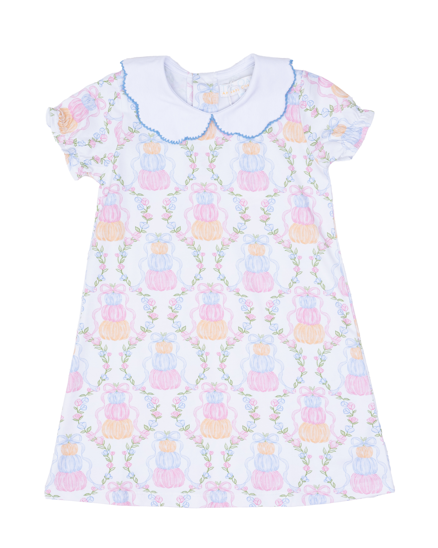 Presley Kait Pumpkin Trellis Dress The Oaks Apparel Company