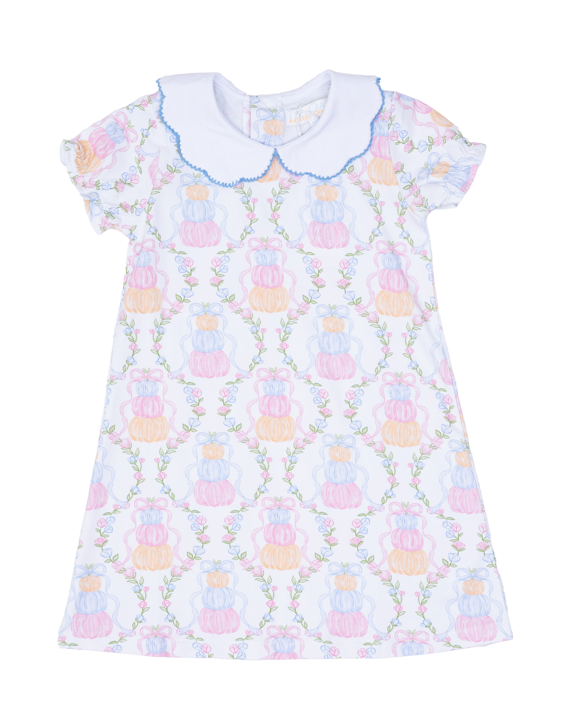 Presley Kait Pumpkin Trellis Dress The Oaks Apparel Company