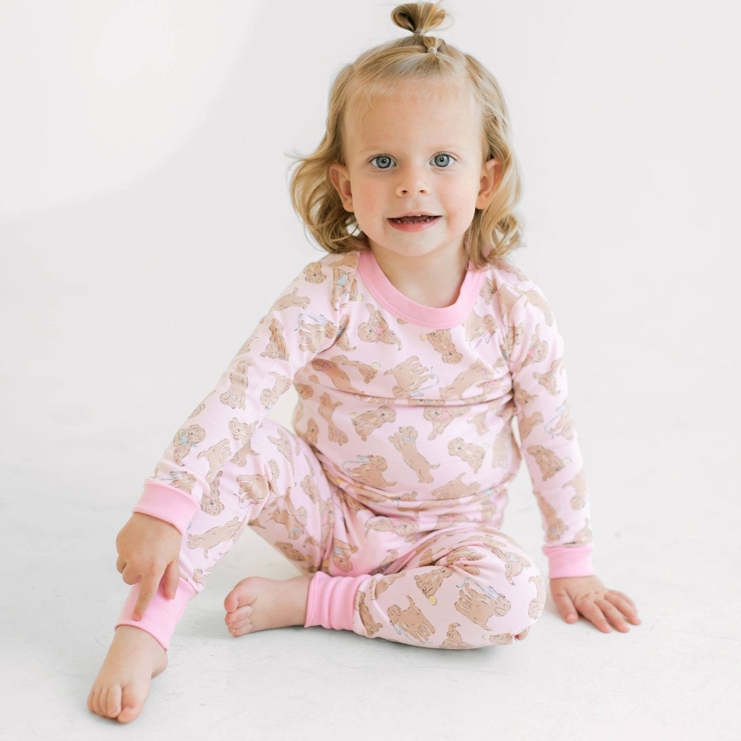 Blush Harvey Retriever Dreams Pajamas